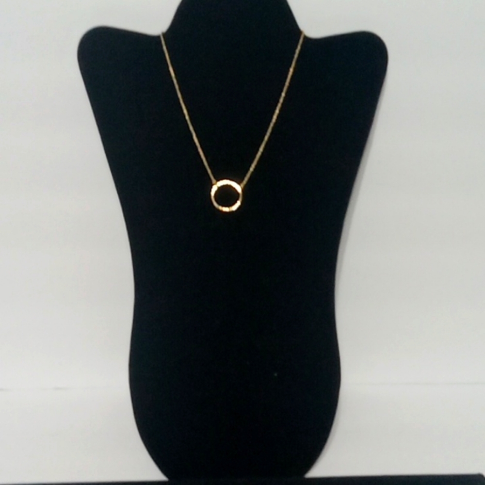 Gold Sterling silver necklace